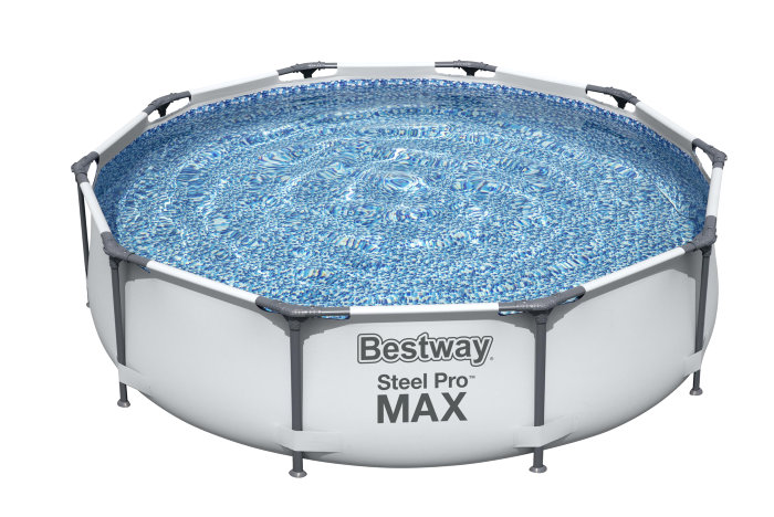 Bestway Steel Pro™ MAX pool Ø305 cm hvid